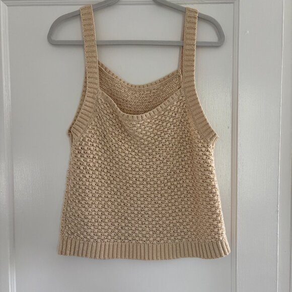 J. Crew Basket-stitch Sweater Tank - Picture 4 of 7